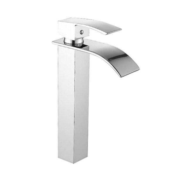 Misturador Monocomando para lavatório de mesa Bica alta - Cromado - Ancara