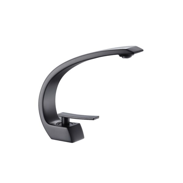 Misturador Monocomando para lavatório de mesa Bica baixa - Black - Vienna